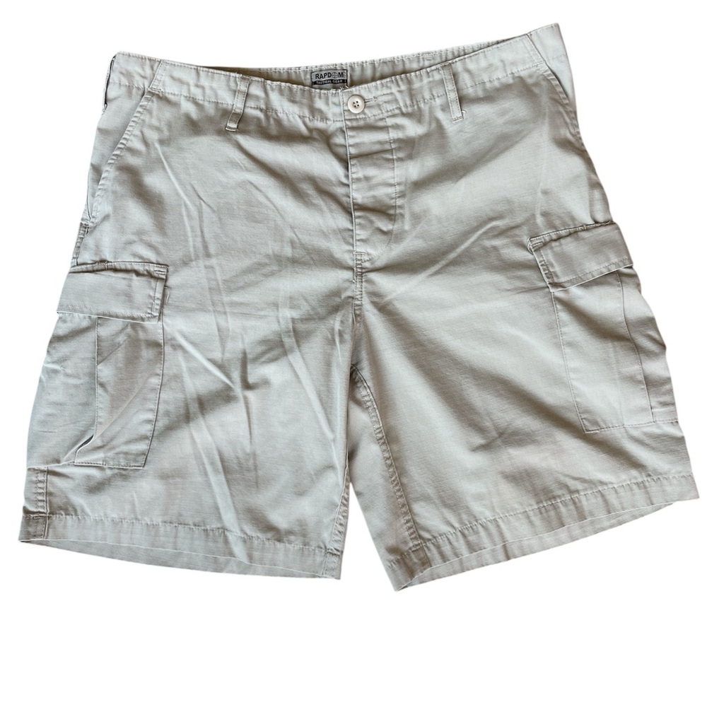 Men's Rapid Dominance Tactical Gear Cargo Shorts Khaki Size 38